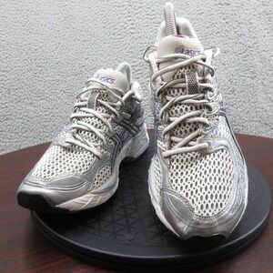 Asics Women's Athletic Shoes - Gray and White